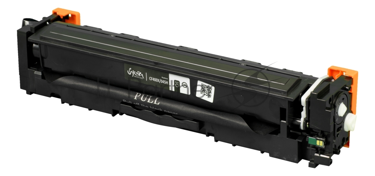 Картридж лазерный Sakura CF400X/045HBK для HP Color LaserJet Pro M252n/M252dn/MFP277dw/277n и Canon i-SENSYS LBP-610C, MF-630C, черный, 2800к.