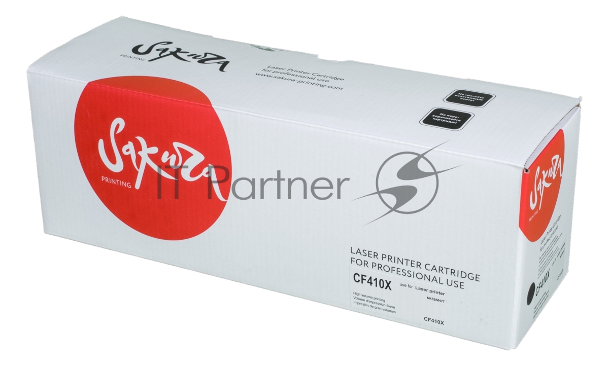 Картридж лазерный Sakura CF410X для HP LaserJet Pro M452nw, M452dn, M477fnw, M477fdw, M477fdn, M377dw, черный, 6500 к.