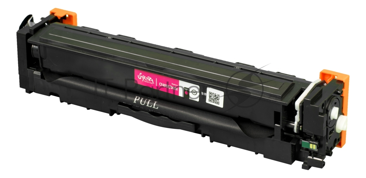 Картридж лазерный Sakura CF403X/045HM для HP Color LaserJet Pro M252n/M252dn/MFP277dw/277n и Canon i-SENSYS LBP-610C, MF-630C, пурпурный 2200 к.