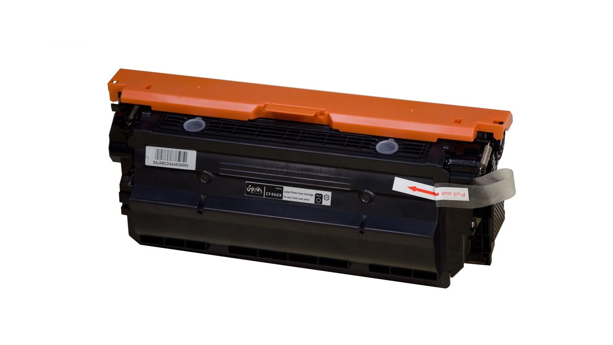 Картридж лазерный Sakura CF460X (HP 656X) для HP Color LaserJet Enterprise M652dn/M652n, M653dn/M653x, черный, 27 000к.