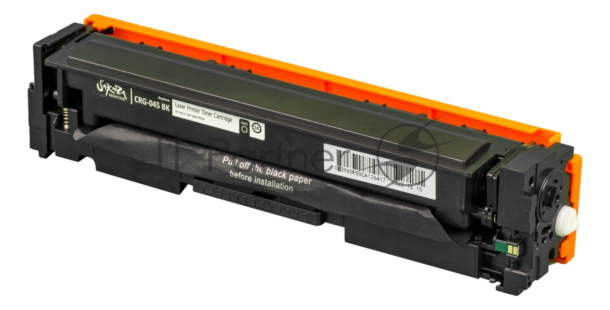 Картридж лазерный Sakura CRG045BK для Canon i-SENSYS LBP-610C, MF-630C, черный, 1 400к.