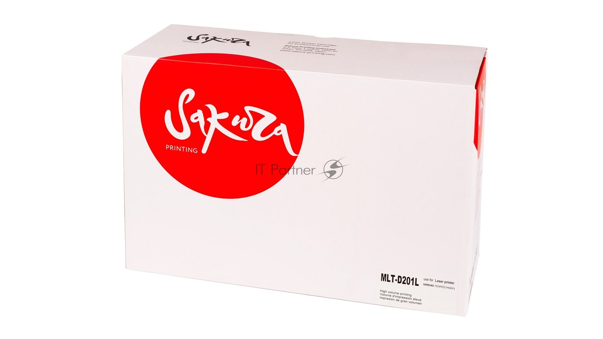 Картридж лазерный Sakura MLTD201L для SAMSUNG M4030N, M4080FX, черный, 20 000 к.
