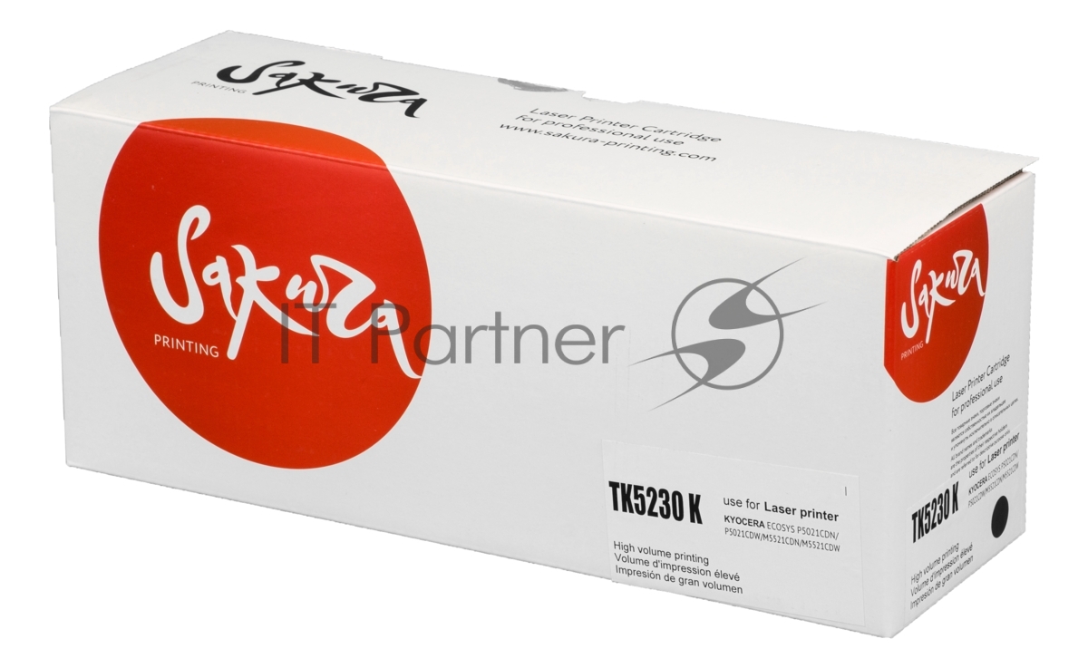 Картридж лазерный Sakura TK5230K для Kyocera Mita ECOSYS p5021cdn/p5021cdw/p5221cdn/p5521cdw, черный, 2 600 к.