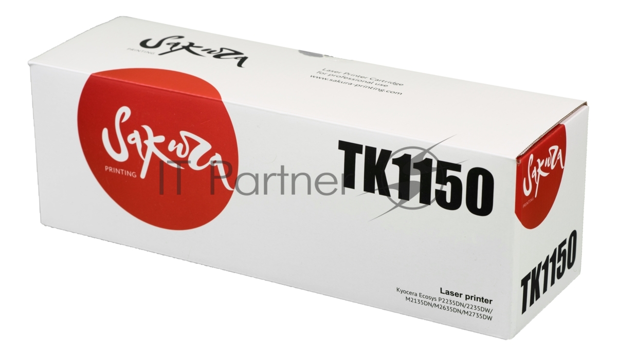 Картридж лазерный Sakura TK1150 для Kyocera Mita ECOSYS m2135dn/ m2635dn/ m2735dw/ p2235dn, p2235dw, черный, 3 000 к.