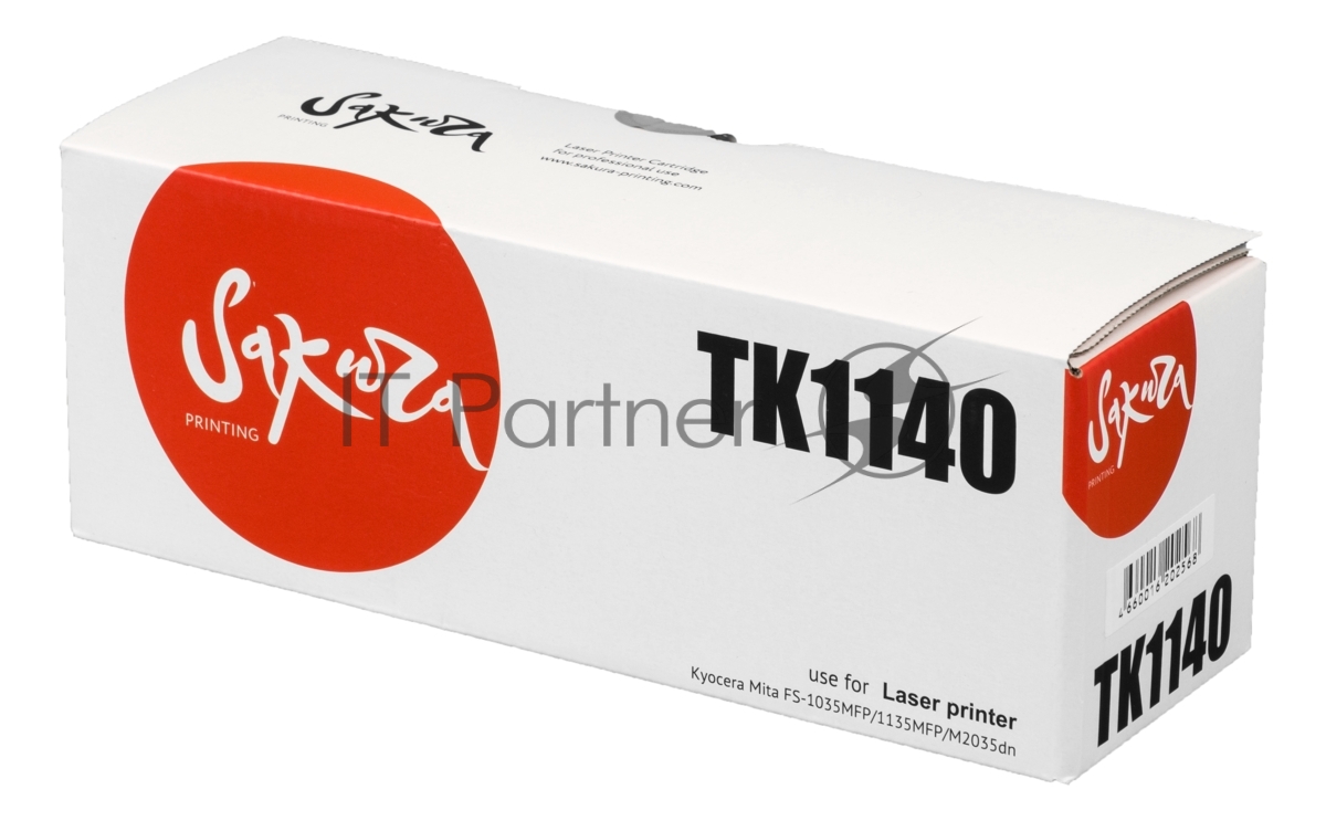 <081105> Картридж лазерный Sakura SATK1140 (TK-1140) для Kyocera Mita FS-1035MFP, 1135MFP, M2035dn, черный [SATK1140]