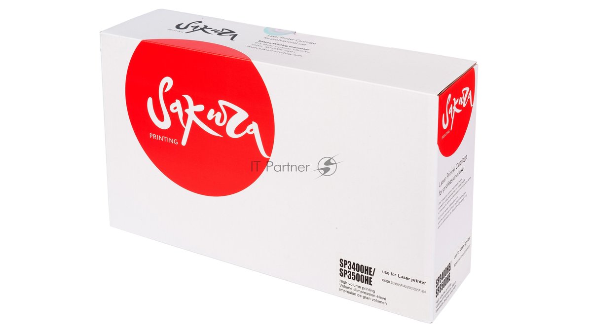 Картридж Sakura SP3400HE/3500HE для Ricoh Aficio SP3400N/SP3410DN/SP3400SF/SP3410SF/Aficio SP3500N/SP3510DN/SP3500SF/SP3510SF, черный, 5000 к.