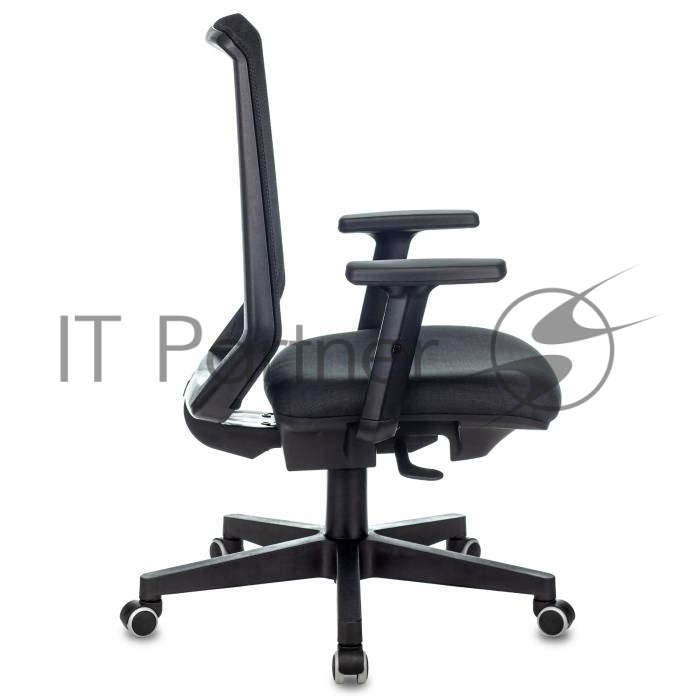 Кресло Бюрократ EXPERT TW-01 черный, сетка, подголовник