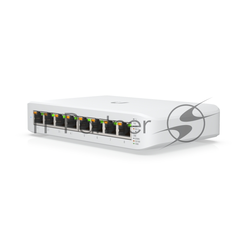 Коммутатор Ubiquiti USW-LITE-8-POE 8POE 1000M POE