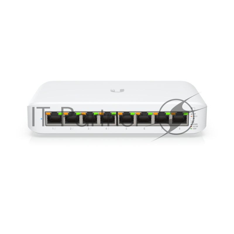 Коммутатор Ubiquiti USW-LITE-8-POE 8POE 1000M POE