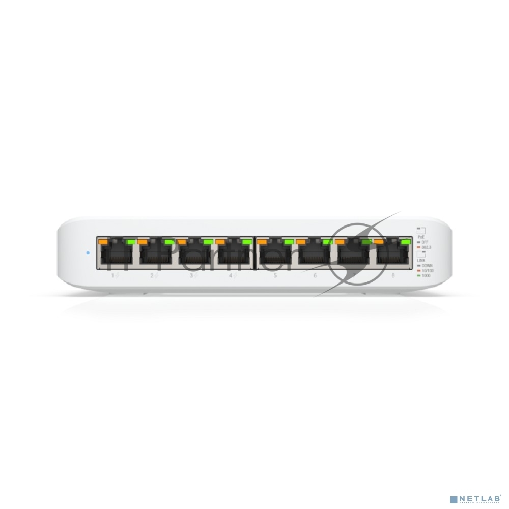 Коммутатор Ubiquiti USW-LITE-8-POE 8POE 1000M POE