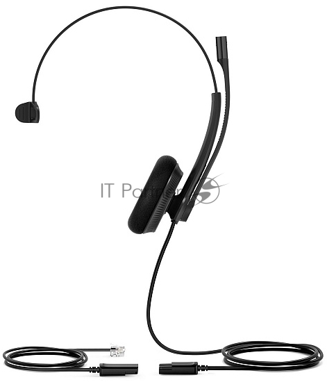 Гарнитура Yealink YHS34 Mono чёрный, проводная