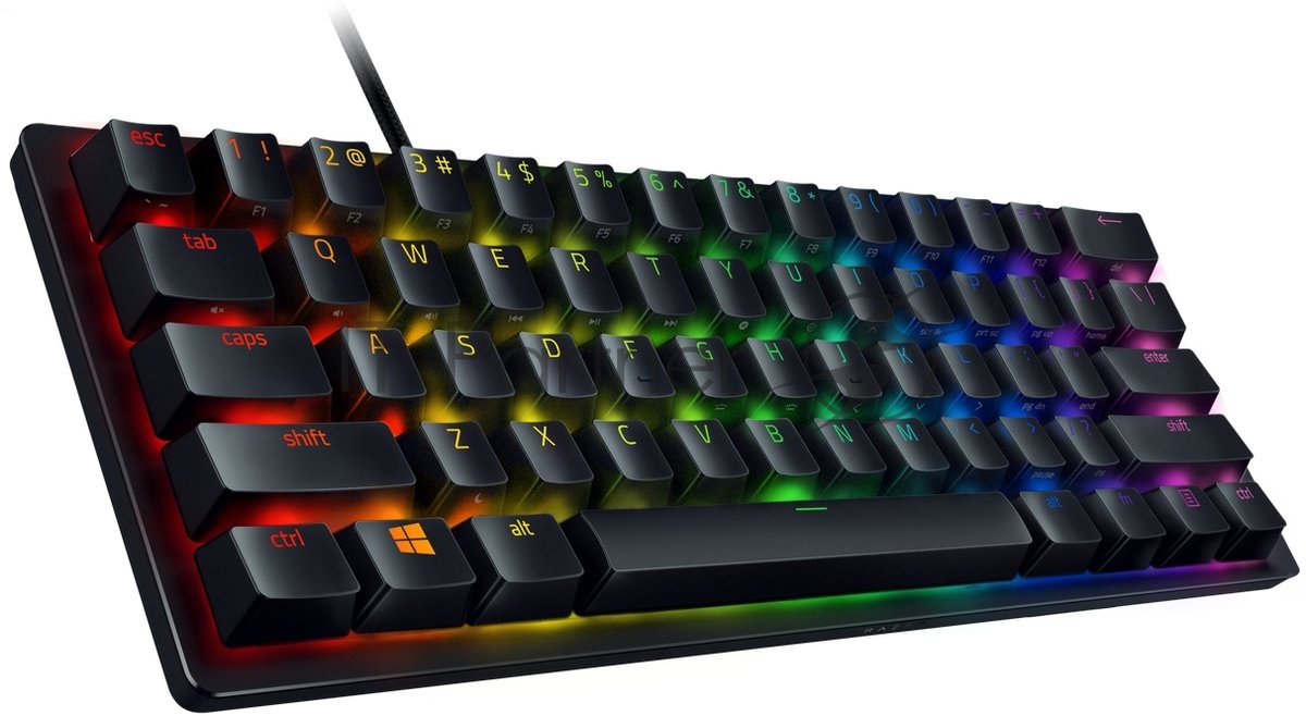 Клавиатура Razer Huntsman Mini проводная, USB, чёрный