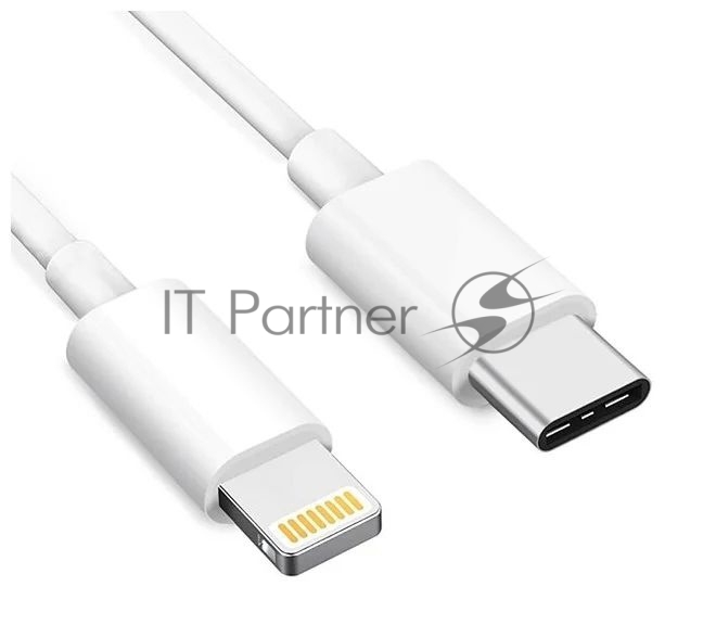 Кабель Buro PD18W USB Type-C (m) Lightning (m) 1м белый