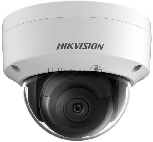 Купольная IP-камера Hikvision 2Мп уличная с EXIR-подсветкой до 30м1/2.8" Progressive Scan CMOS; объектив 6мм; угол обзора 54°; механический ИК-фильтр; 0.028лк@F2.0; сжатие H.265/H.265+/H.264/H.264+/M