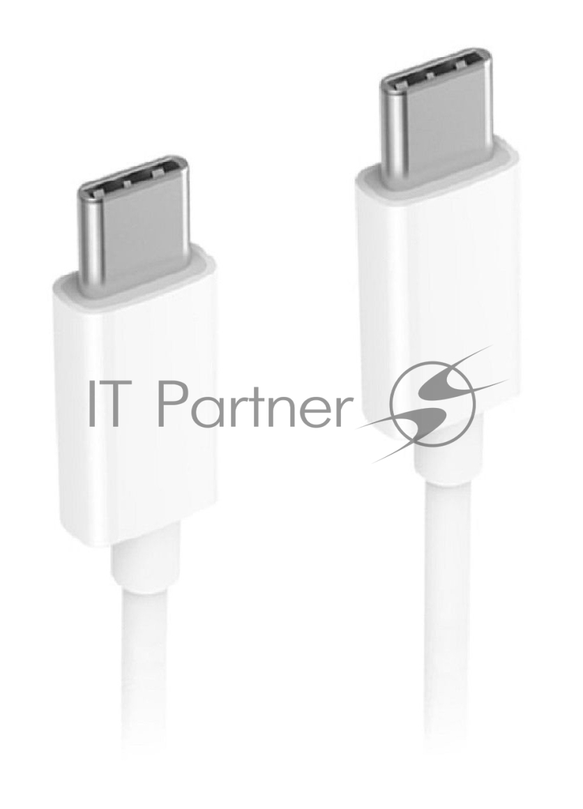 Кабель Buro PD15W USB Type-C (m) USB Type-C (m) 1м белый