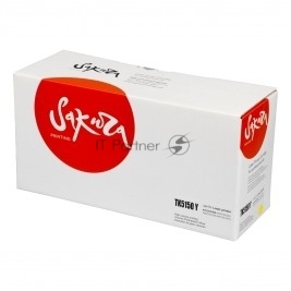 Картридж Sakura TK5150Y для Kyocera Mita ECOSYS P6035cdn/M6035cidn/M6535cidn, желтый, 10 000 к.