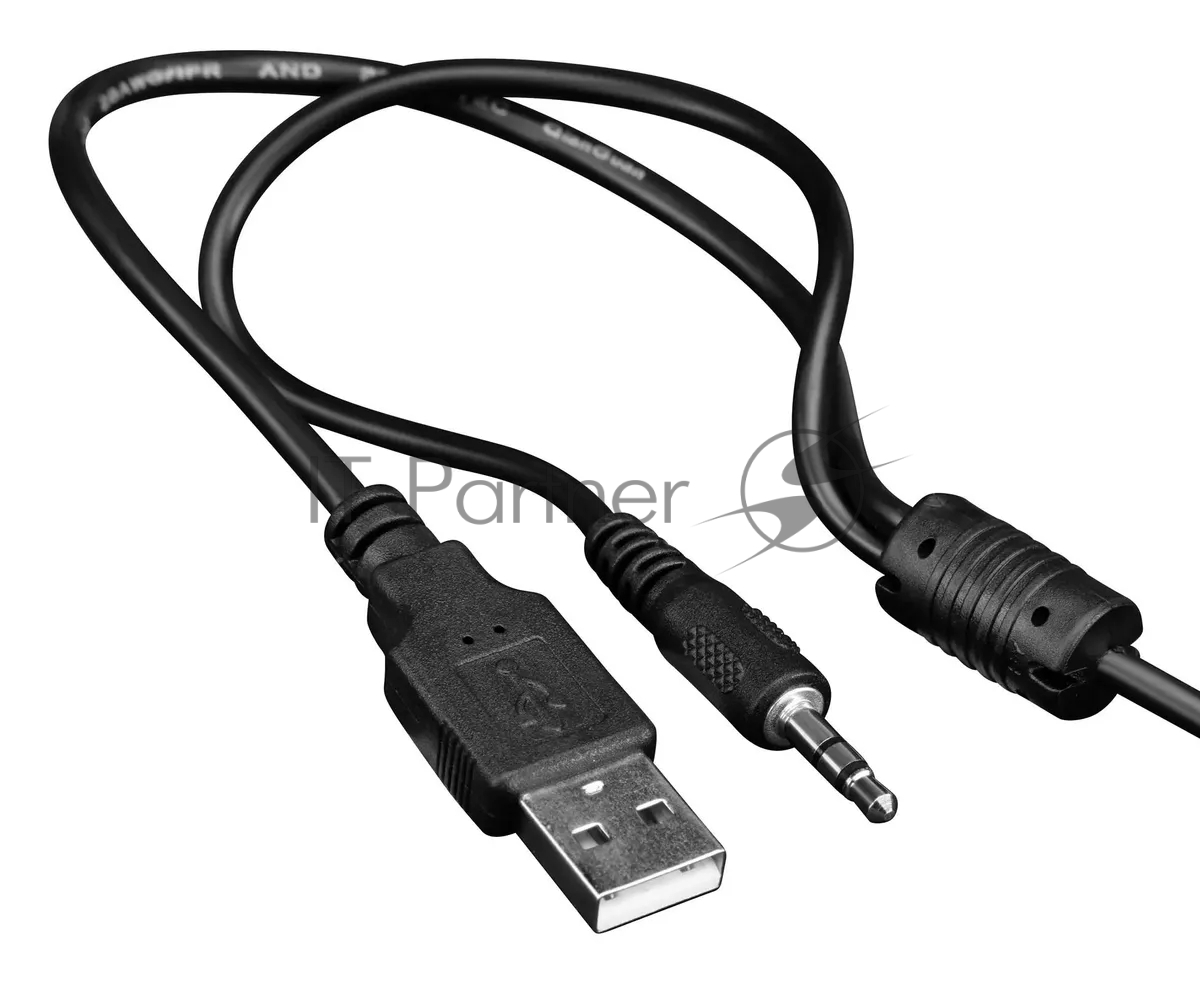 Веб-камера OKLICK OK-C8825 640x480, 30 кадр/с, USB Type-A, микрофон, черный/белый