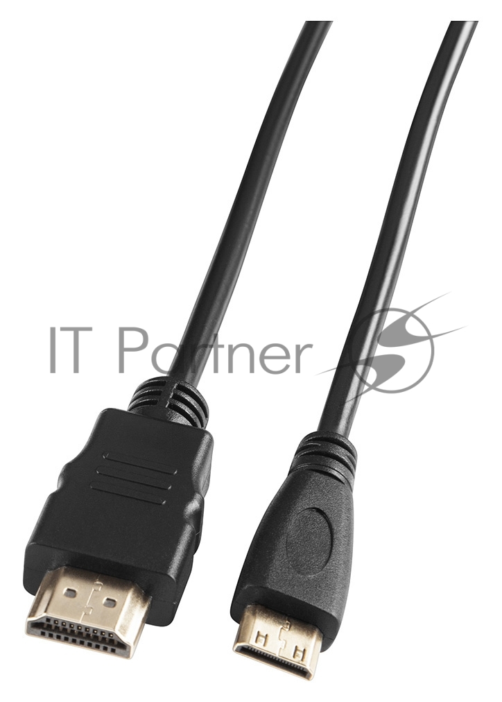 Кабель аудио-видео Buro mini-HDMI (m)/HDMI (m) 1.5м. черный