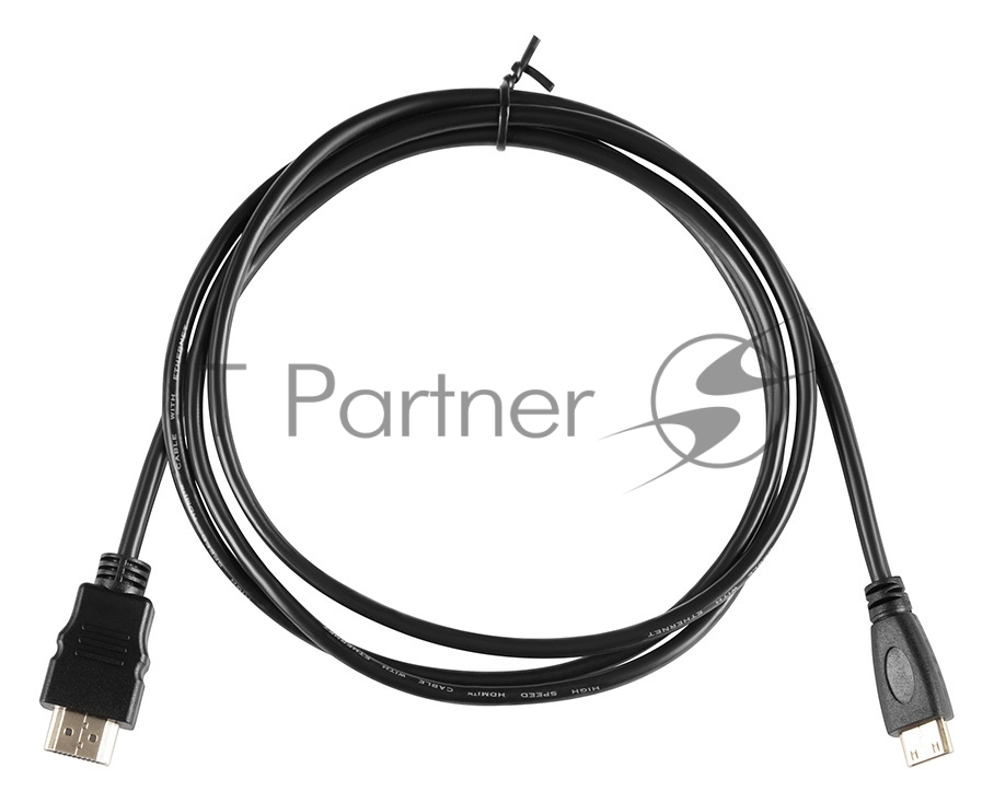 Кабель аудио-видео Buro mini-HDMI (m)/HDMI (m) 1.5м. черный