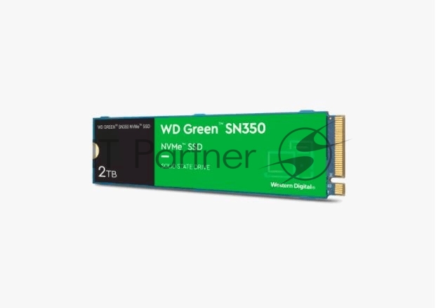 Твердотельный накопитель SSD M.2 2 Tb Western Digital Green SN350 Read 3200Mb/s Write 3000Mb/s 3D QLC NAND WDS200T3G0C