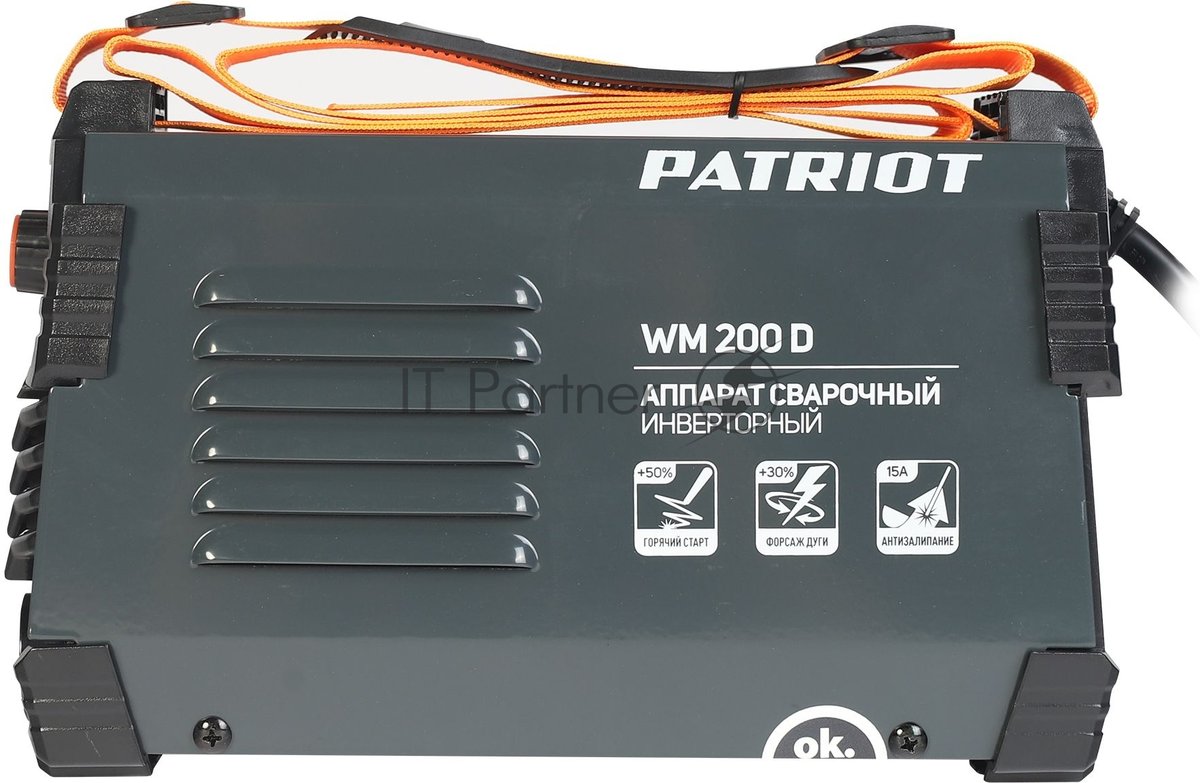 PATRIOT WM200D MMA Аппарат сварочный инверторный [605302020]