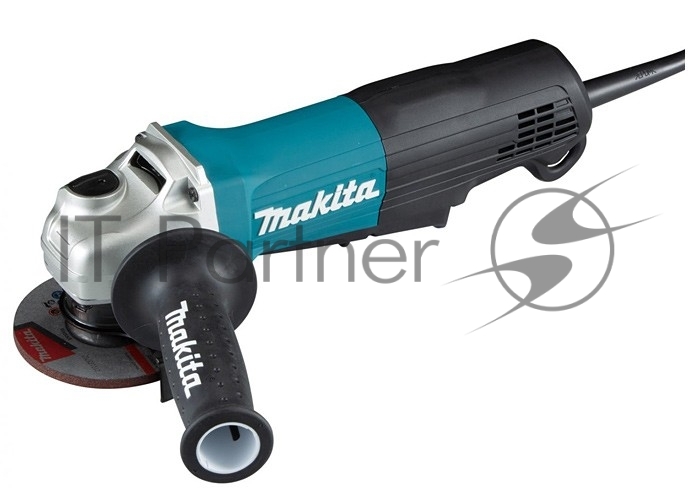 Угловая шлифовальная машина (болгарка) Makita GA5050R,ф125мм,1300Вт, 11000об\м,2.5кг,кор,anti-restart,пл. пуск,держ-ль Anti