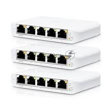 Комплект коммутаторов 3-Pack UniFi Compact 5Port Gigabit Switch (No PSU)