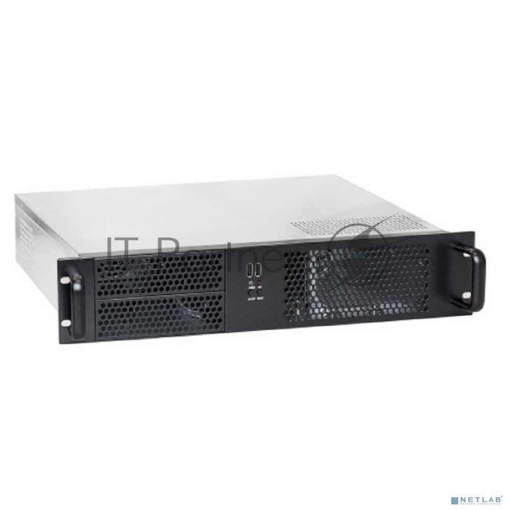 Exegate EX284979RUS Серверный корпус ExeGate Pro 2U650-08 <RM 19", высота 2U, глубина 650, БП 700ADS, 2*USB>