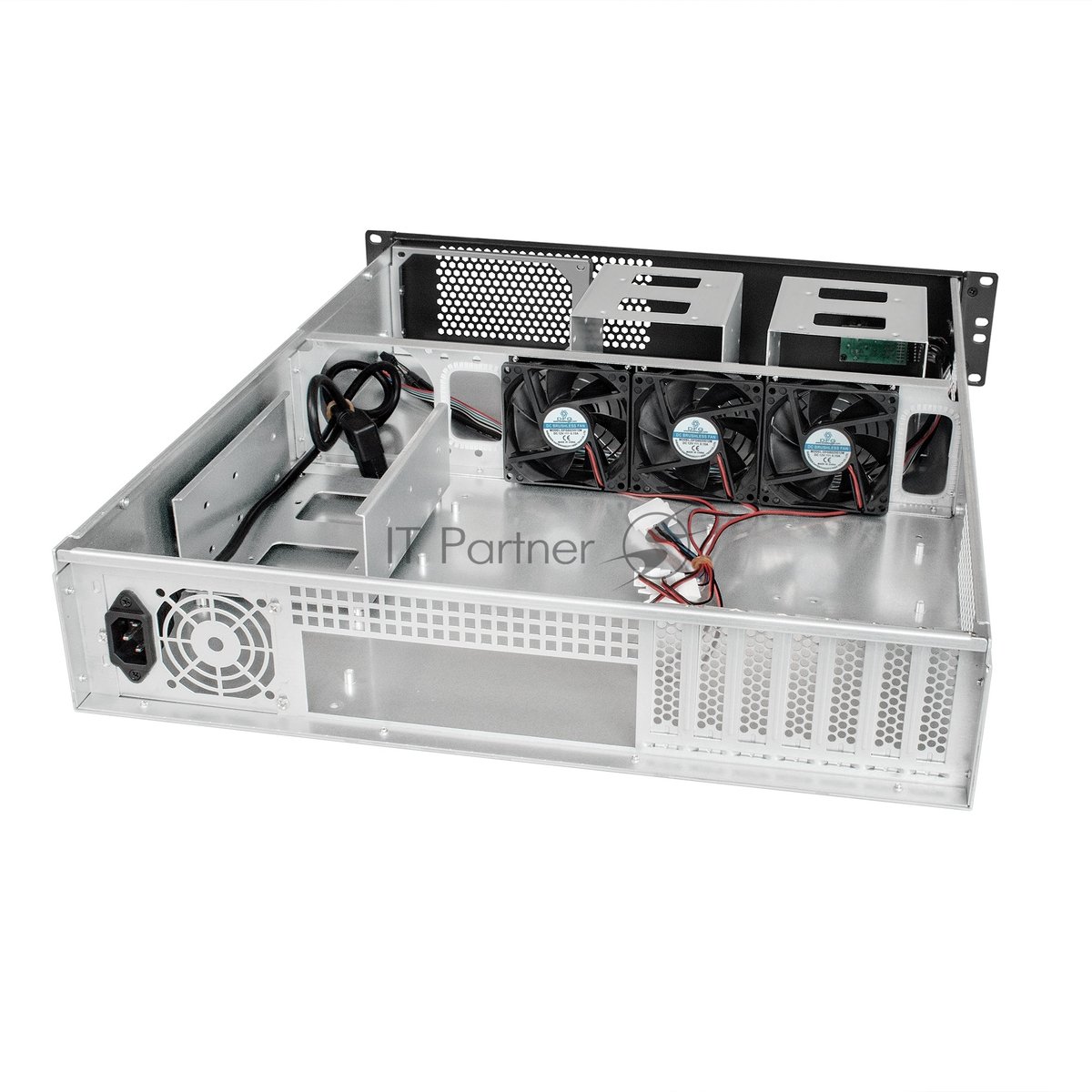 Серверный корпус ExeGate Pro EX284973RUS 2U550-08 (RM 19", высота 2U, глубина 550, БП 500ADS, 2*USB)