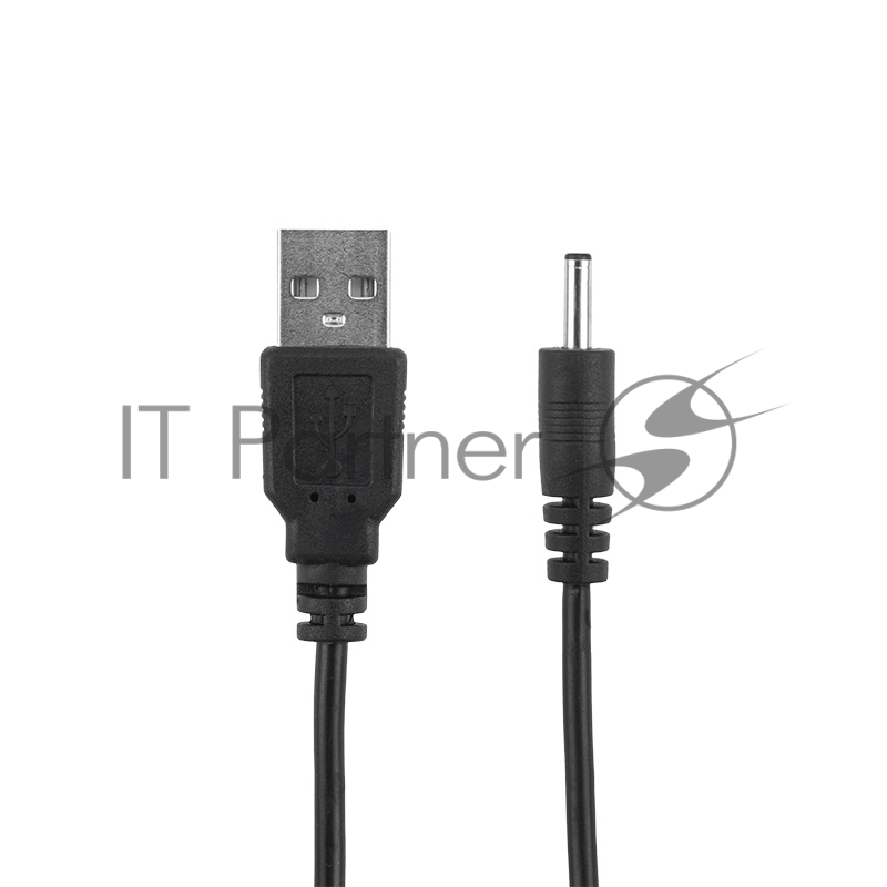 Кабель Rexant USB штекер - DC разъем питание 1,4х3,4 мм, спираль 1,5 м