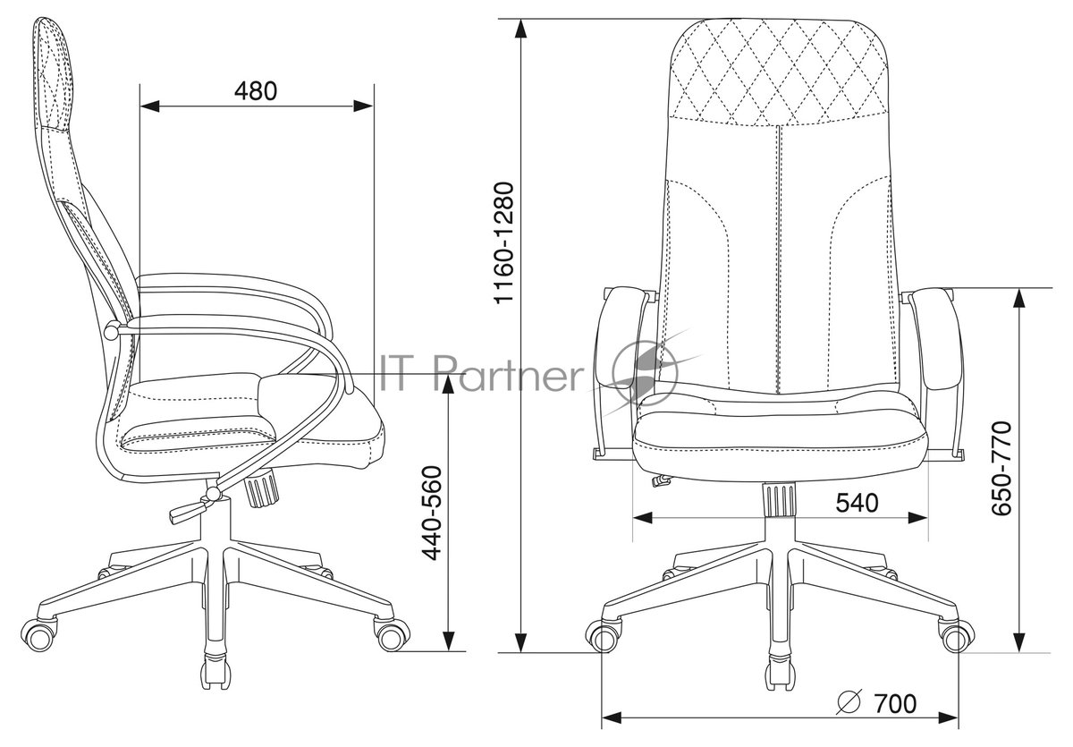 Кресло Бюрократ CH-608Fabric Light-21 песочный, ткань