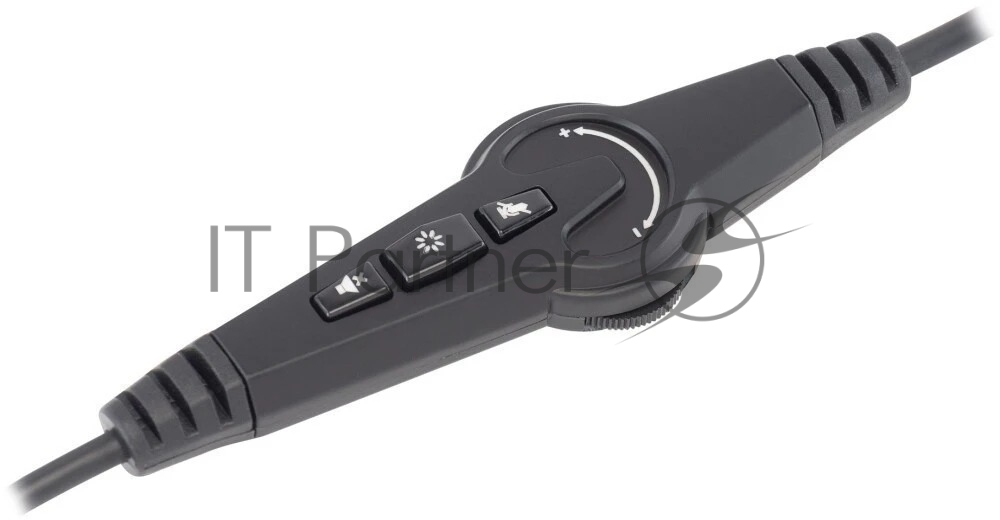 Гарнитура Oklick HS-L810G чёрный, проводная, USB, подсветка