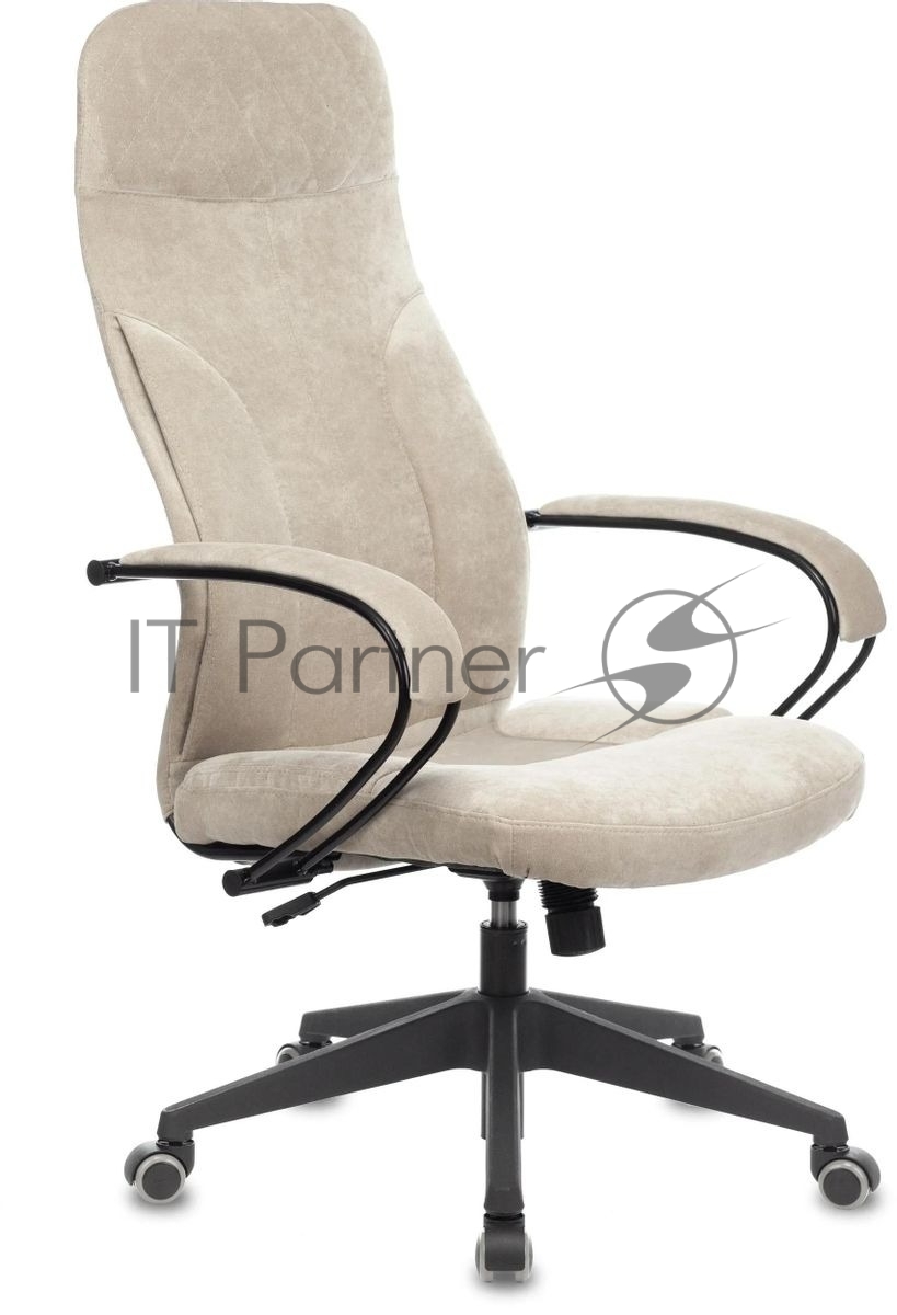 Кресло Бюрократ CH-608Fabric Light-21 песочный, ткань