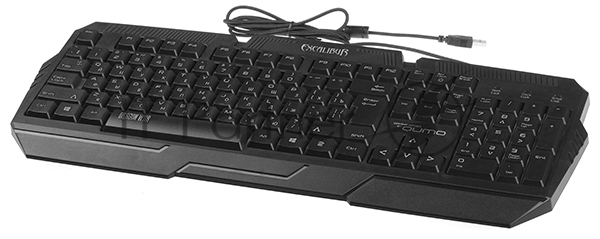 Клавиатура Qumo Excalibur K67 проводная, USB Type-A, чёрный