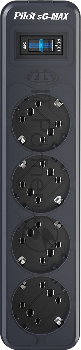 Сетевой фильтр ZIS Company PILOT sG-MAX 3 м, 5 розеток
