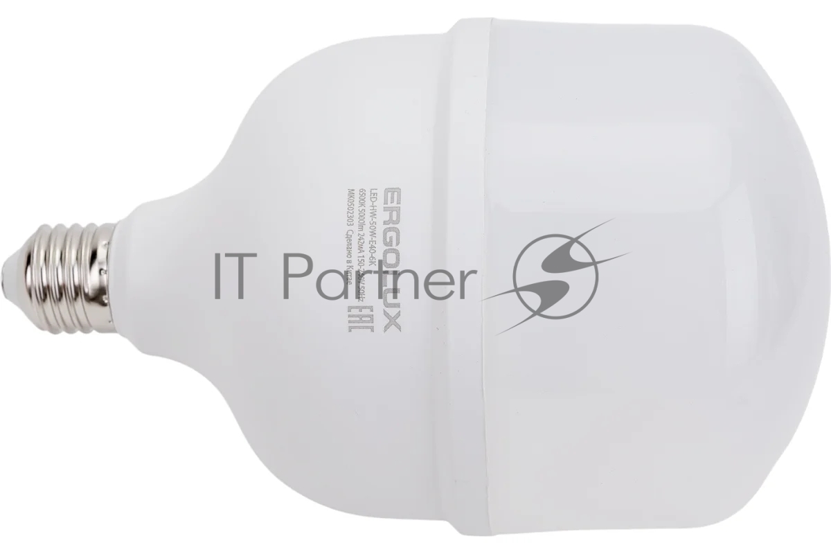 Лампа светодиодная Ergolux 14329 LED-HW-50W-E40-6K PRO 50Вт E27/E40 6500К 150-260В