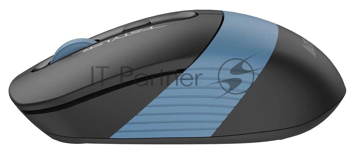 Мышь беспроводная A4TECH FB10C черный/синий, 2000 dpi, Bluetooth / USB, Bluetooth / радиоканал, кнопки - 4