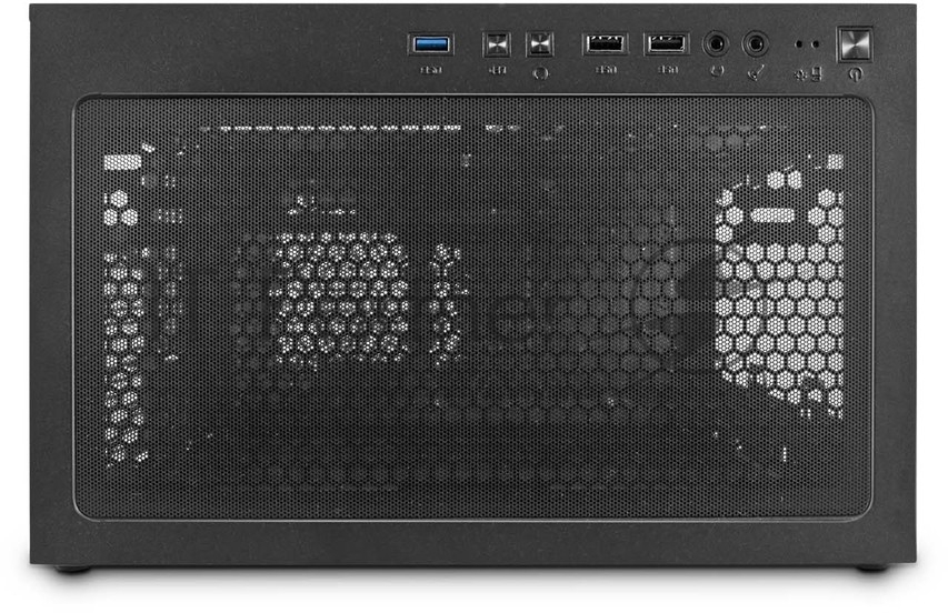 Компьютерный корпус 1STPLAYER TRILOBITE T3 черный mATX, TG 4x 120мм LED fans inc. T3-BK-4F1