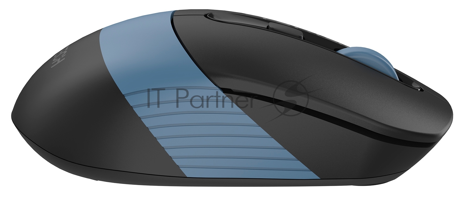 Мышь беспроводная A4TECH FB10C черный/синий, 2000 dpi, Bluetooth / USB, Bluetooth / радиоканал, кнопки - 4