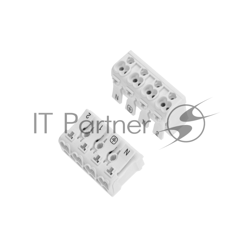 Клемма пружинная соединительная Rexant КСП 4-полюсная (50 шт./уп.)