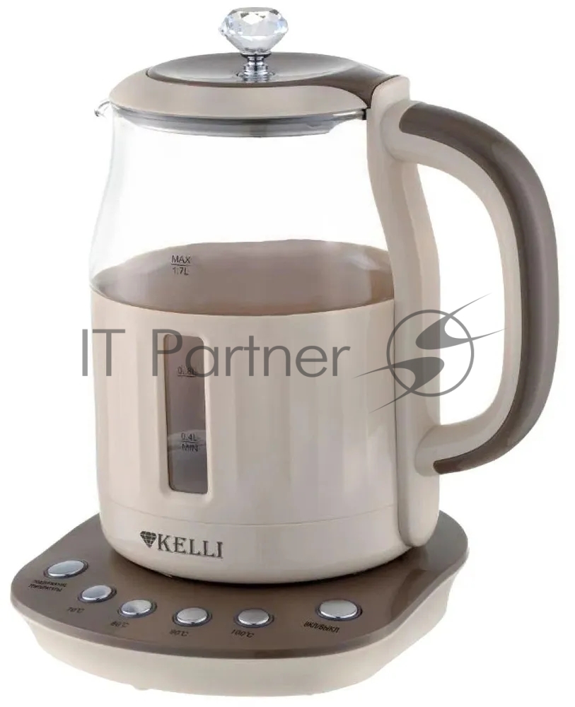 Чайник электрический Kelli KL-1373 кофейный