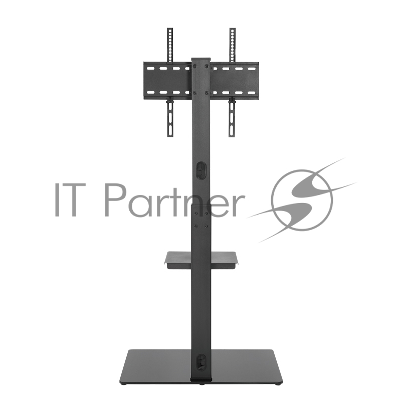 Напольная стойка с кронштейном для телевизора Rexant 32"-55" дюймов с дополнительной полкой для медиаоборудования серия Profi