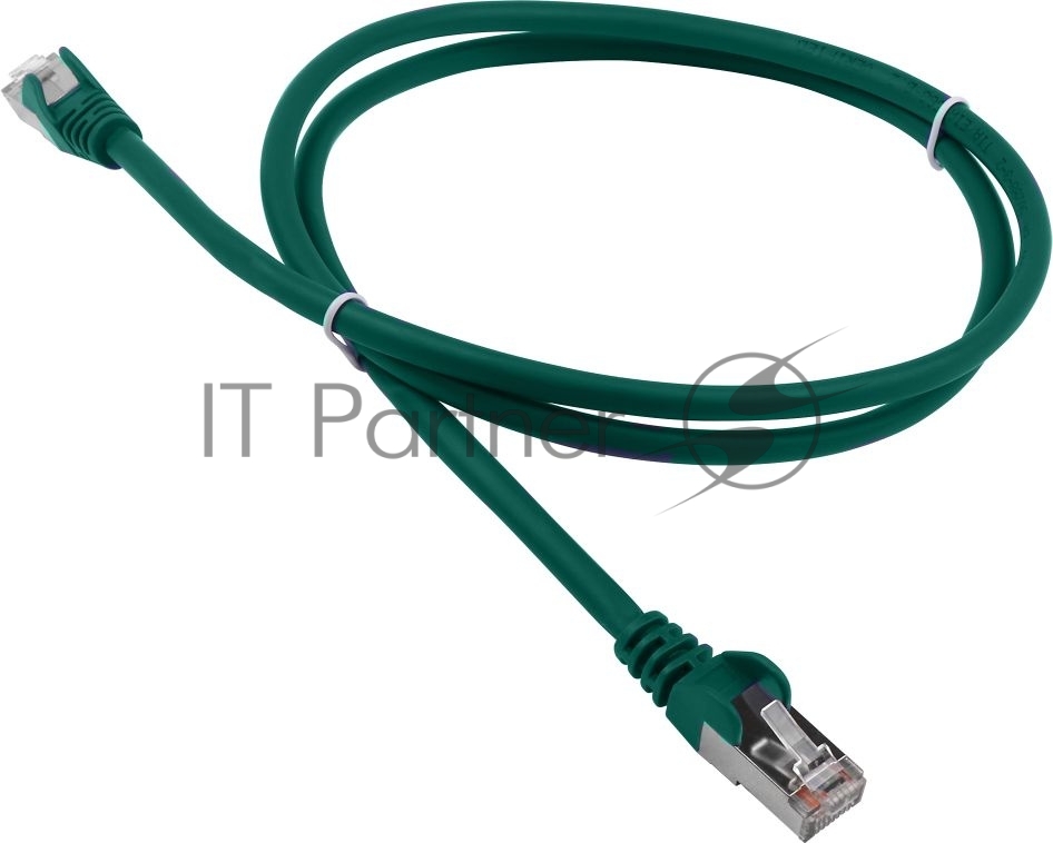 Патч-корд LANMASTER LAN-PC45/S5E-5.0-GN FTP вилка RJ-45-вилка RJ-45 cat.5е 5м зеленый LSZH (уп.:1шт)