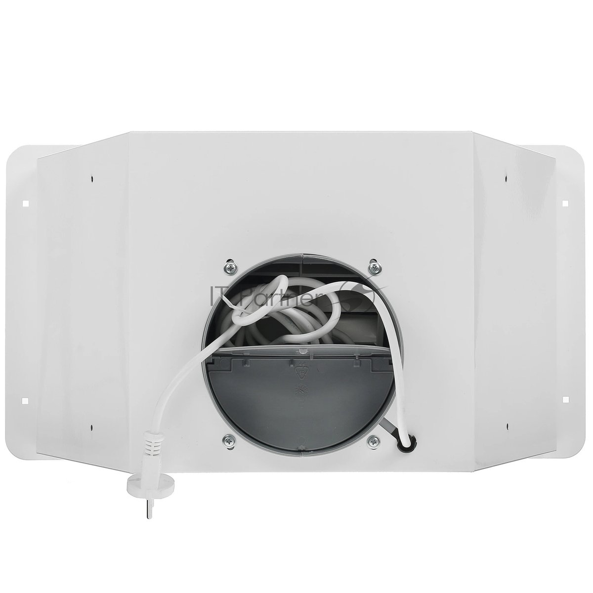 Вытяжка встраиваемая Elikor Flat 52П-650-К3Д белый, 50 см, 650 м³/ч, 36 дБ