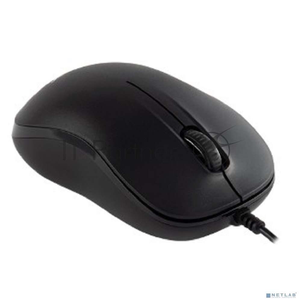 Мышь проводная Acer OMW140 черный, 1200 dpi, USB, кнопки - 3
