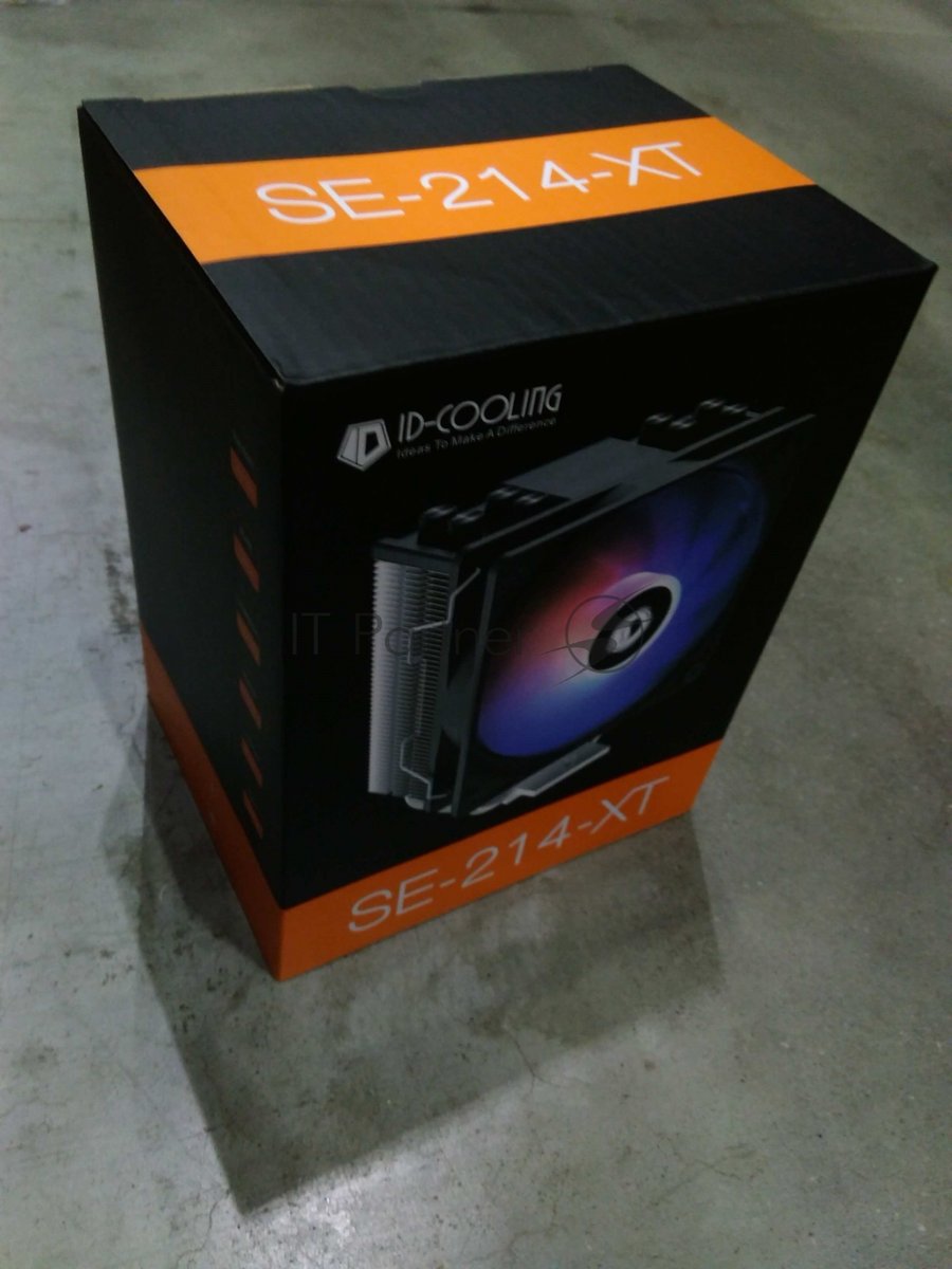Кулер ID-COOLING. SE-214-XT черный 120мм алюминий/медь 1500rpm 27db 4-pin 180W 150мм