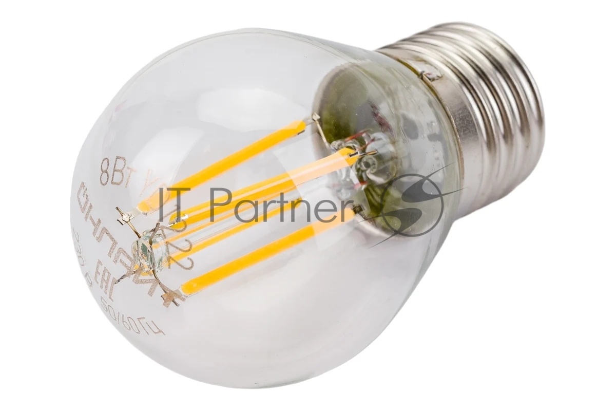 Лампа светодиодная ОНЛАЙТ 80880 OLL-F-G45-08-230-2.7K-E27