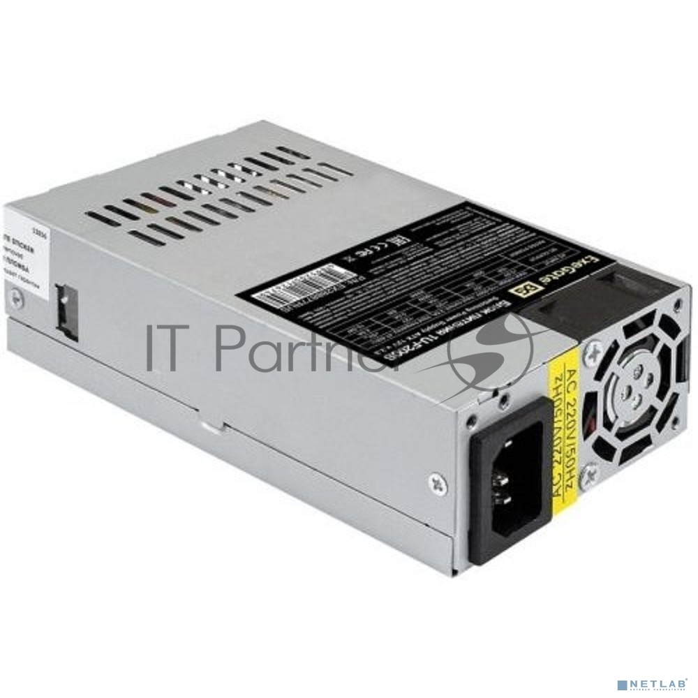 Блок питания ExeGate 1U-F200S (EX288877RUS), 200Вт, 40мм, серый