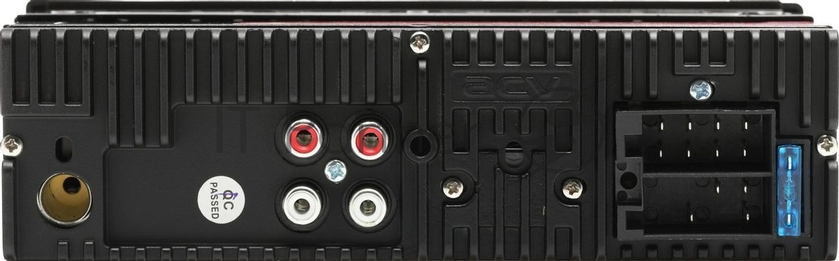 Автомагнитола ACV AVS-918BR, 1 DIN, Bluetooth, USB Type-A, AUX