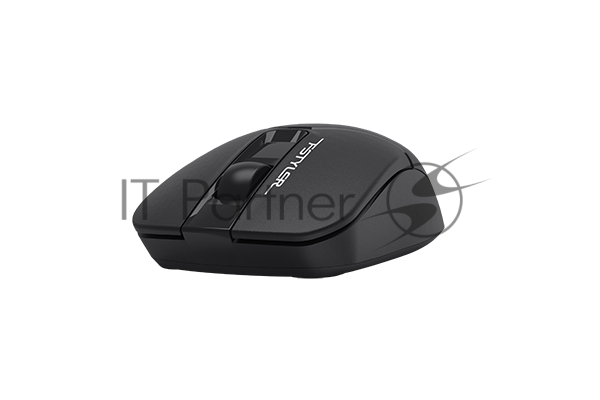 Мышь беспроводная A4Tech Fstyler FB12 черный, 1200 dpi, USB, Bluetooth / радиоканал, кнопки - 3